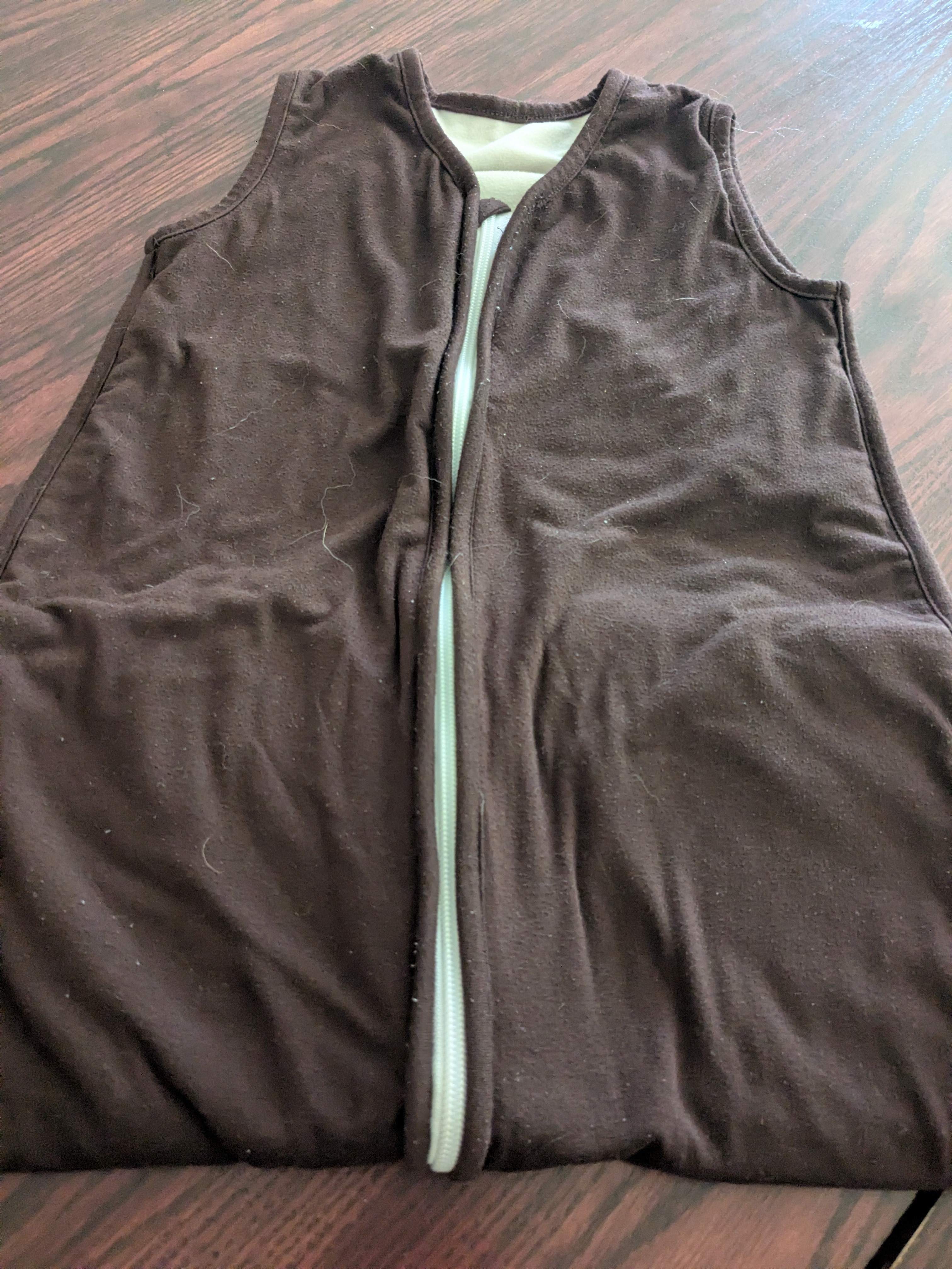Copper Pearl Chocolate Zip Front Sleep Sack 6-12 Months